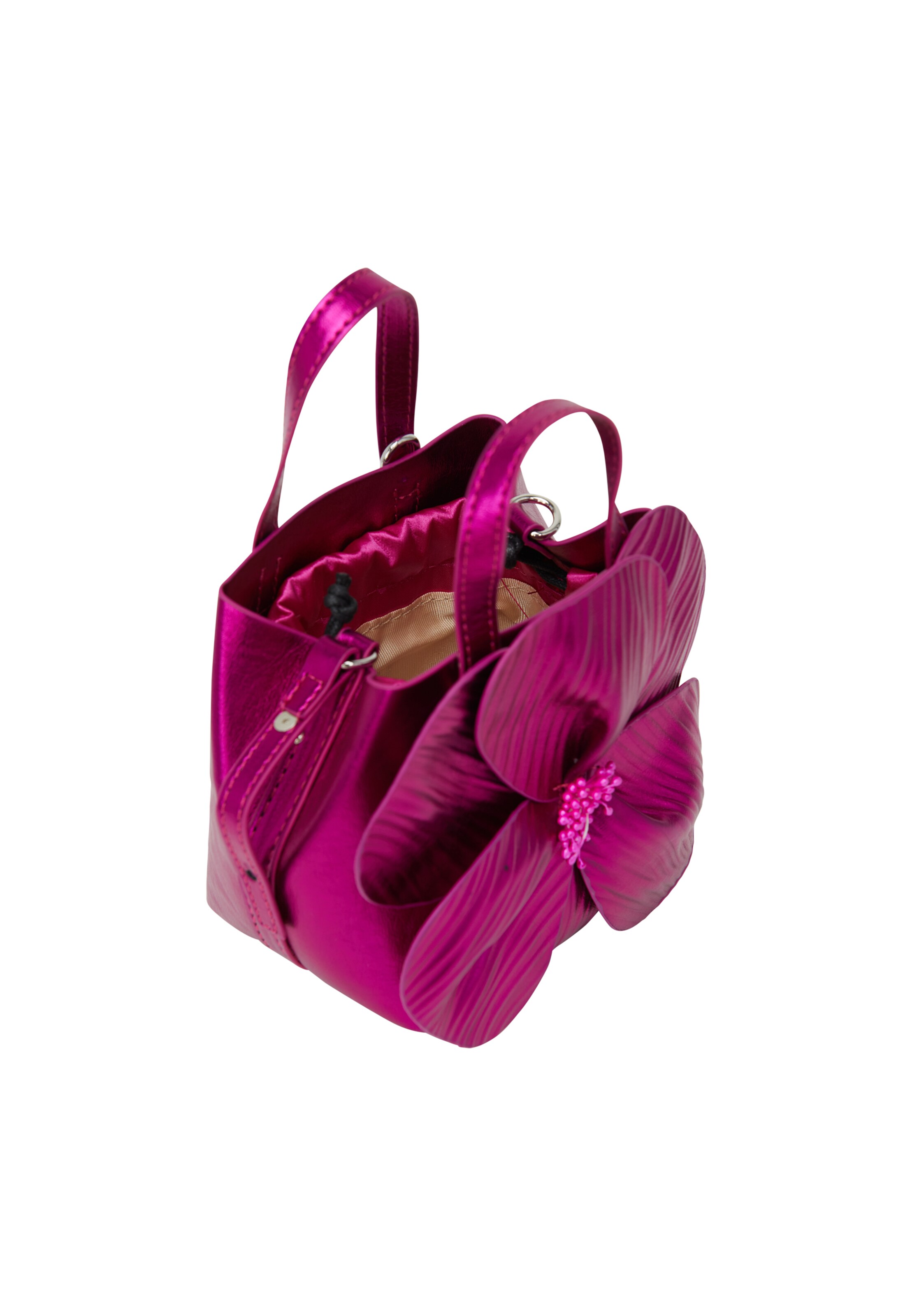 rozā faina "Clutch" stila somiņa