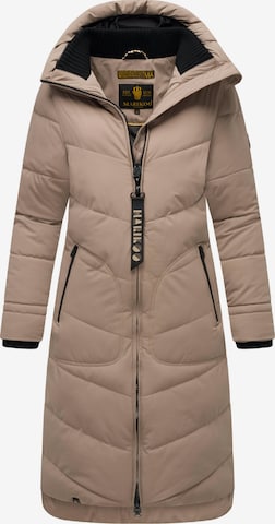 Manteau d’hiver 'Benikoo' MARIKOO en beige : devant