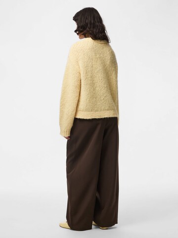PIECES Pullover 'PCDorthea' in Gelb