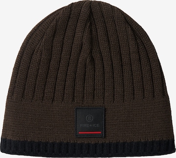 Bogner Fire + Ice Beanie 'Eastan' in Brown: front