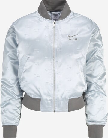 Nike Sportswear Jacke in Grau: predná strana