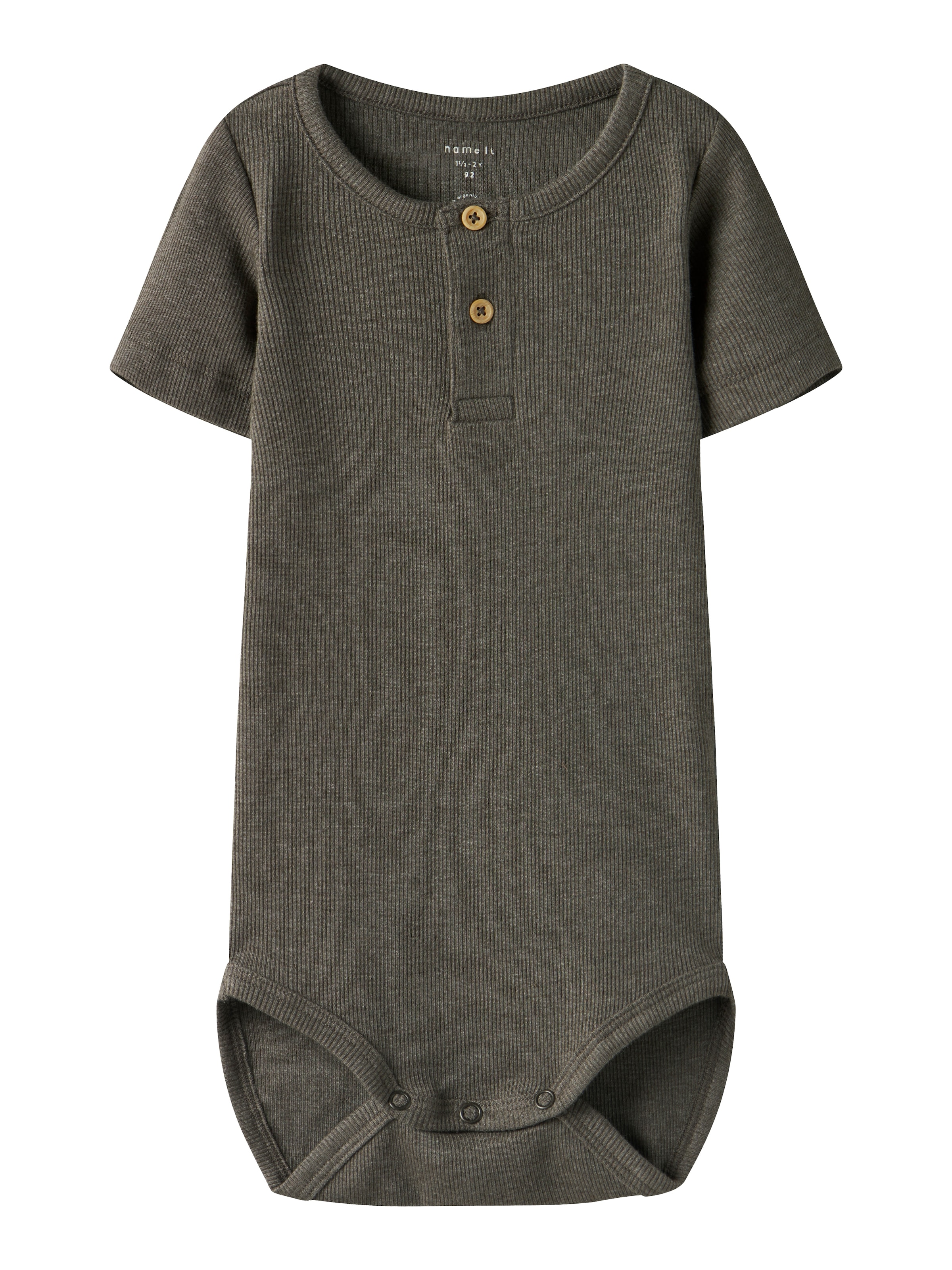 NAME IT Śpiochy/body 'NBMKab' w kolorze zielony: przód
