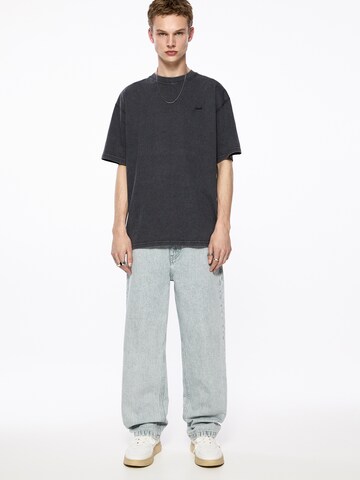 Pull&Bear Loosefit Farmer - kék