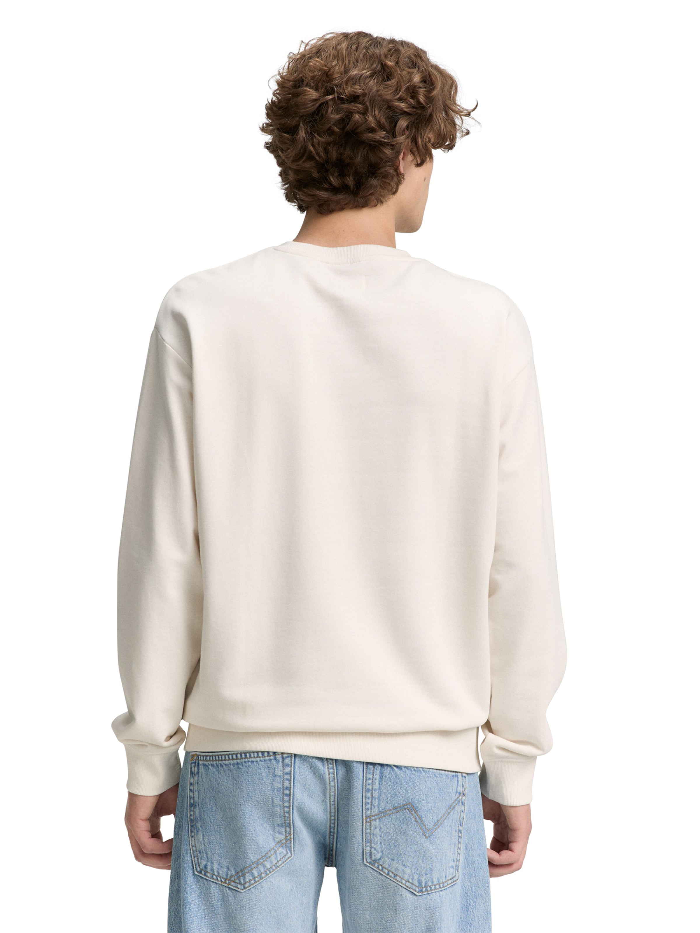 TOM TAILOR DENIM - Sudadera en blanco