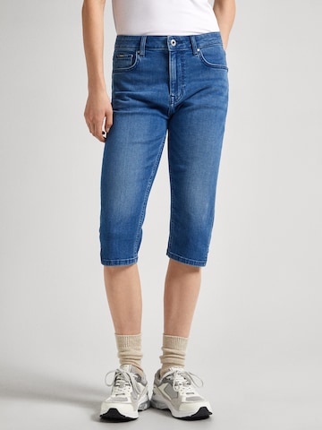 Pepe Jeans - Skinny Calças de ganga em azul: frente
