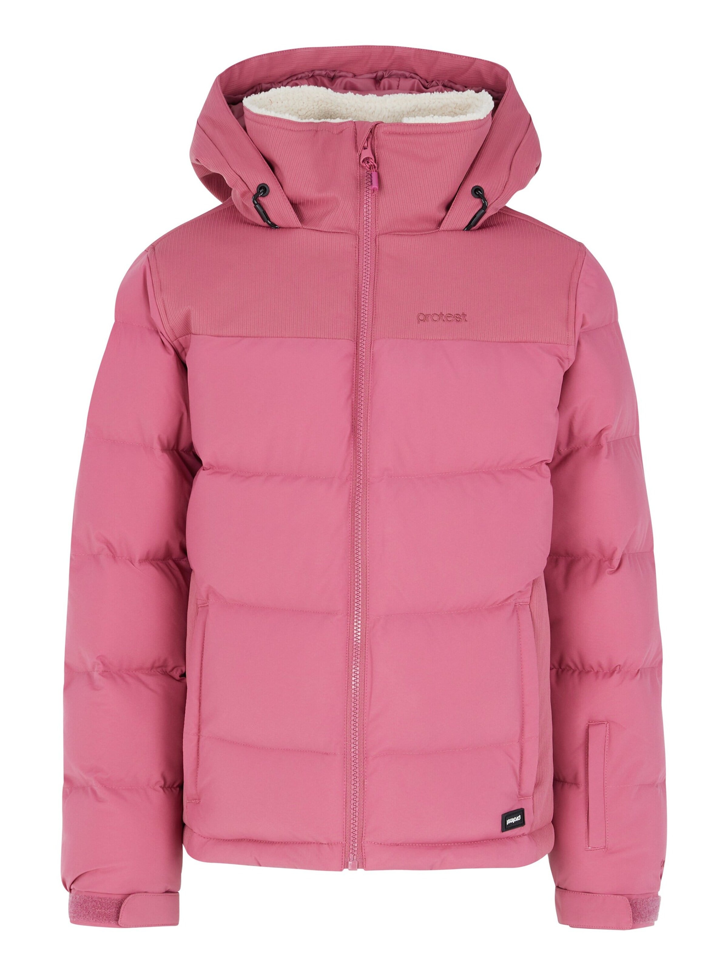 PROTEST Sports jacket 'PRTLILOU JR' in Pink: front