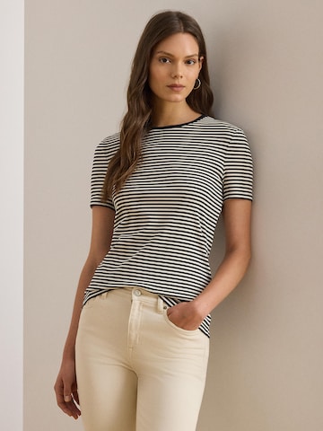 Lauren Ralph Lauren T-Shirt in Schwarz: Vorderseite