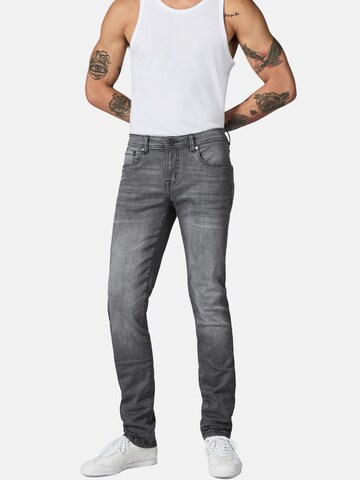 Peak Time Slim fit Jeans 'Mailand' in Grey: front