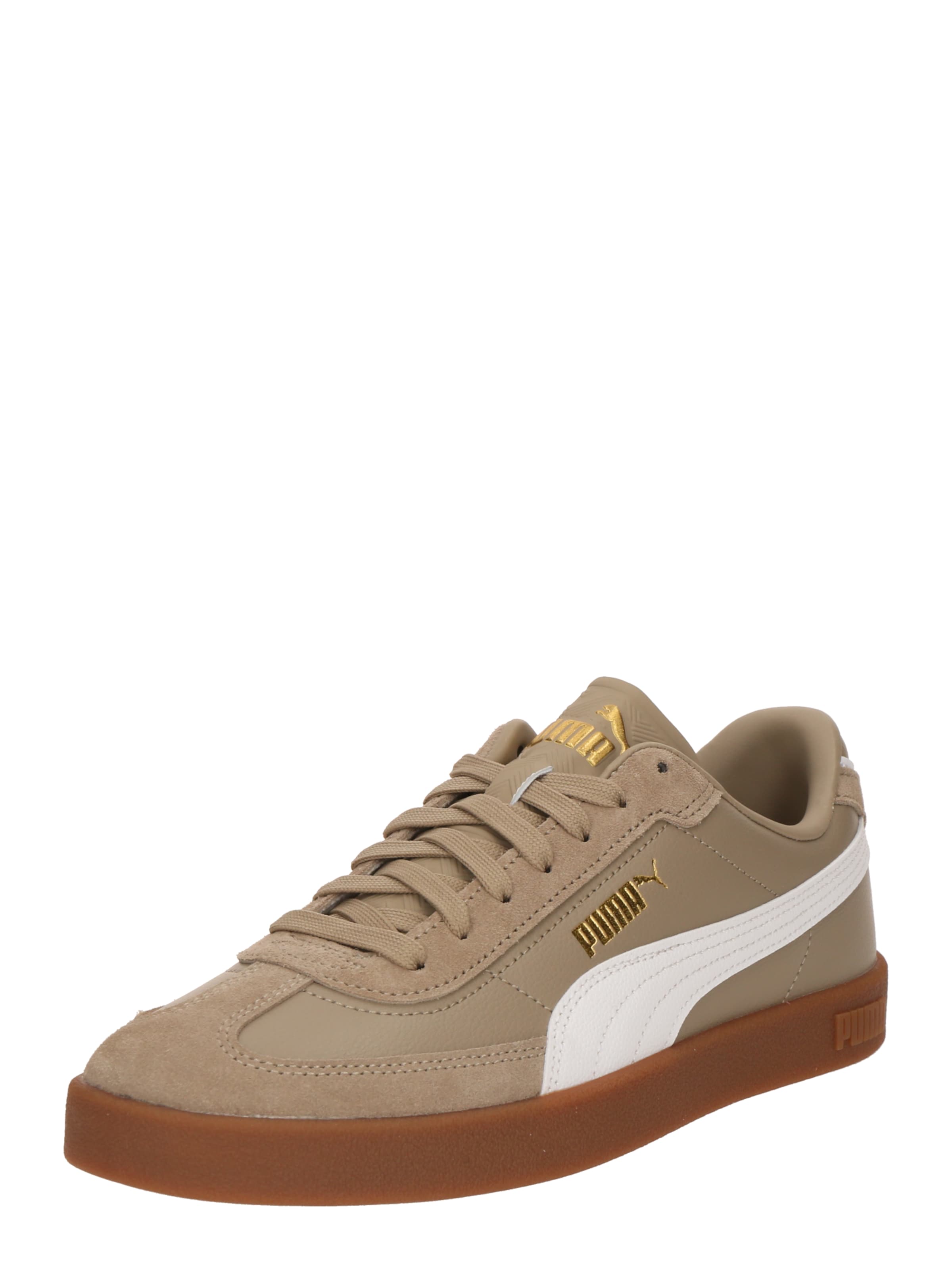 Baskets basses 'Club II Era' PUMA en marron : devant