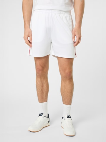regular Pantaloni 'SAGANO regular track shorts' di FILA in bianco: frontale