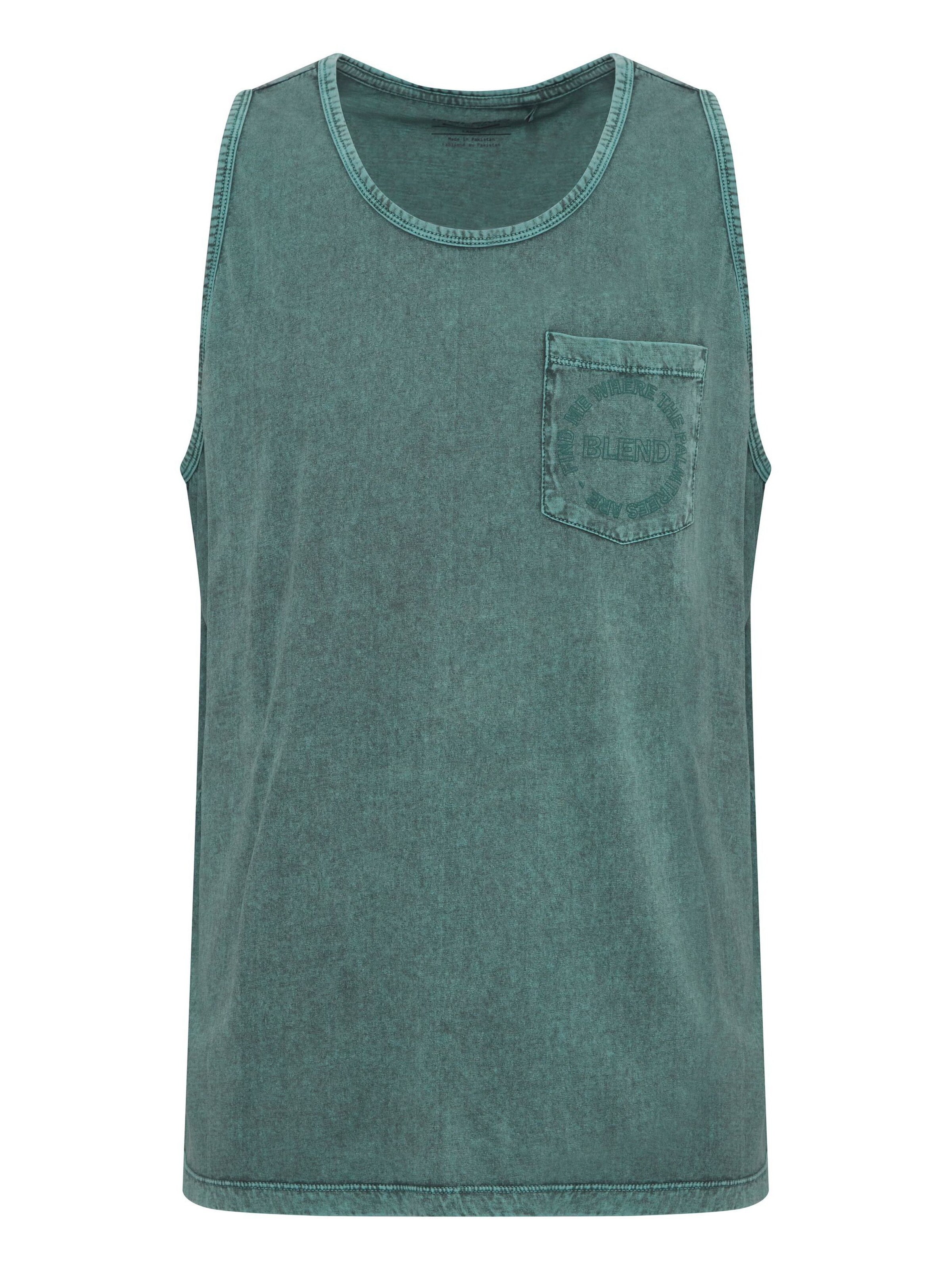 BLEND Shirt in Green: front