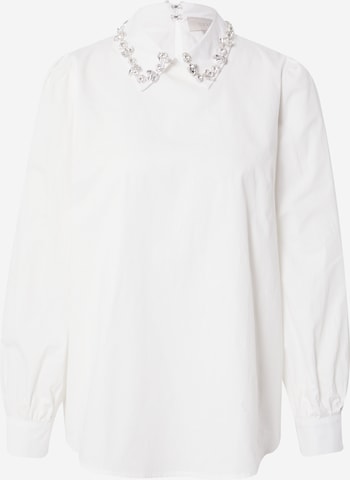 Coast Blouse in Wit: voorkant