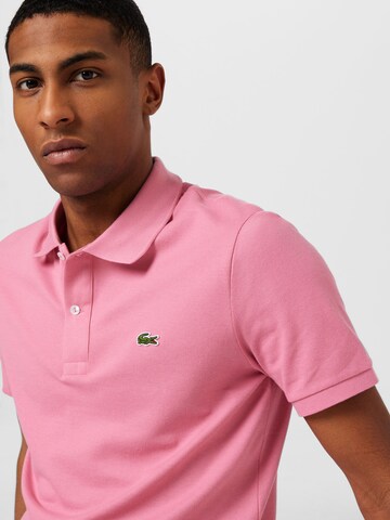 LACOSTE Slim Fit Poloshirt in Pink