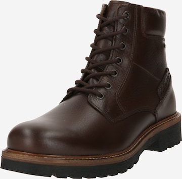 Pius Gabor Lace-Up Boots 'Röhrli' in Brown: front