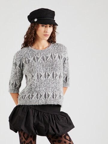 Pull-over 'VMELIO' VERO MODA en gris : devant