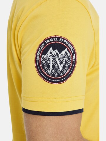 Jan Vanderstorm T-Shirt ' Sölve ' in Gelb