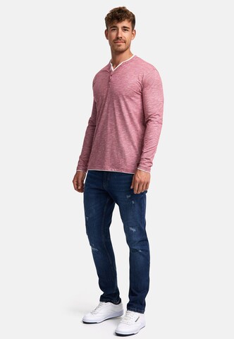 INDICODE JEANS Shirt in Red