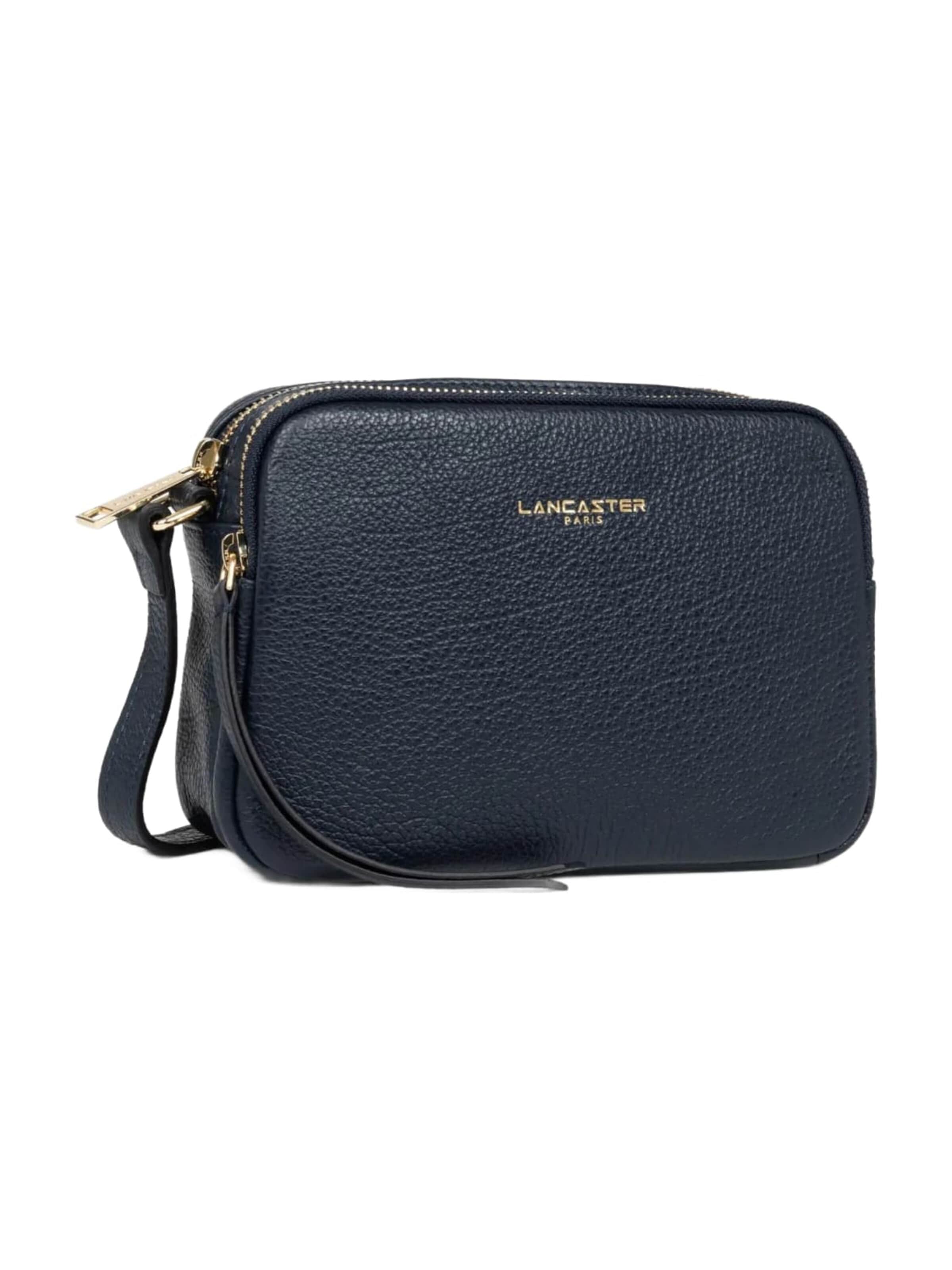 LANCASTER Paris - Mala de ombro 'Lancaster Sac trotteur Zippé S Dune Bleu Foncé' em azul