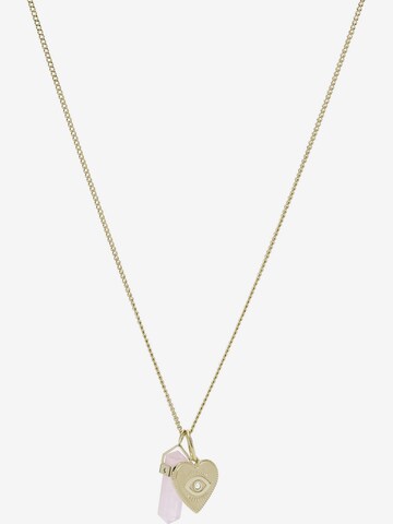 FOSSIL Necklace in Gold: front