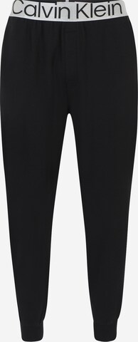 Tapered Pantaloni di Calvin Klein Underwear in nero: frontale