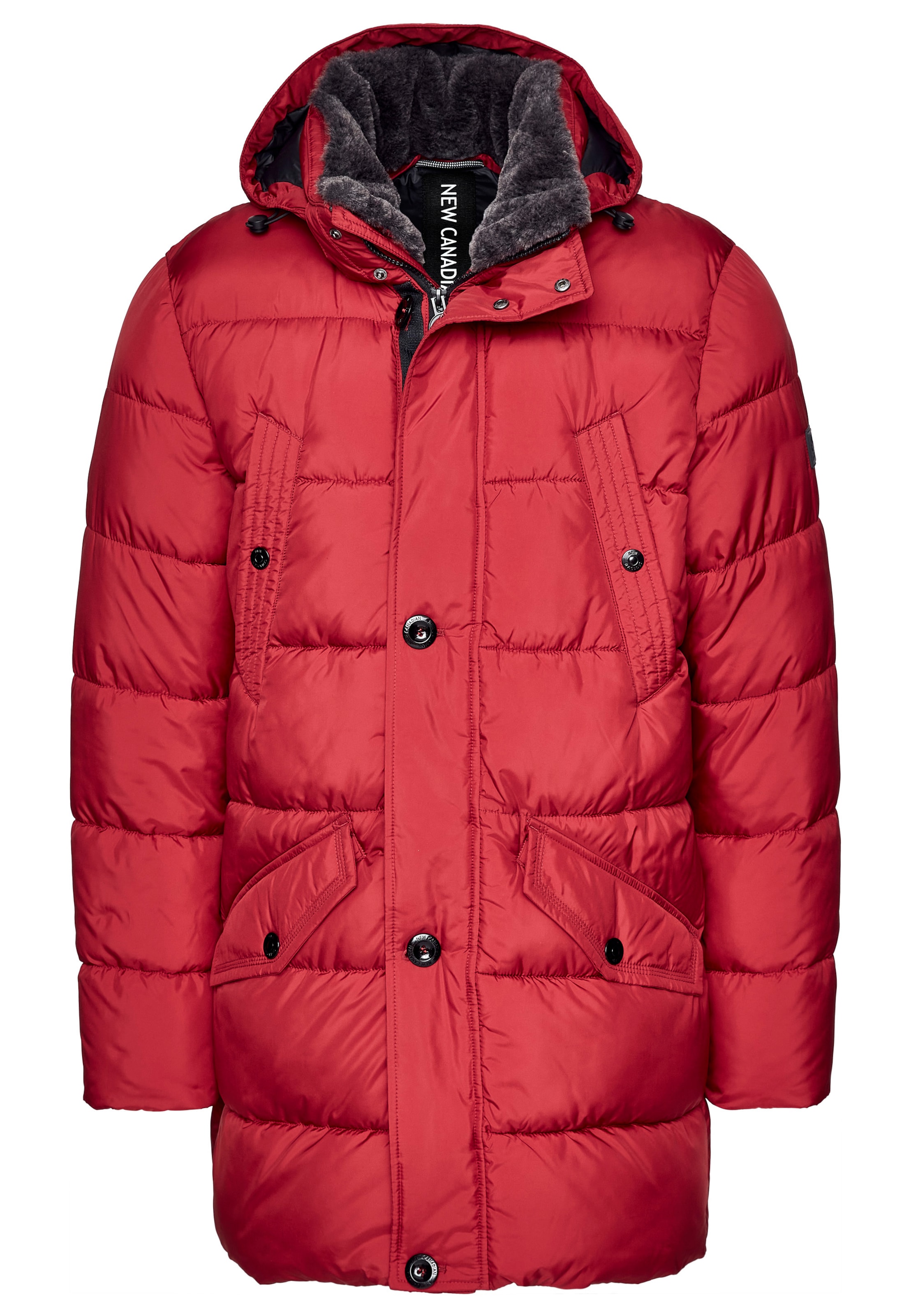 NEW CANADIAN Winter Jacket in Red: front