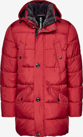NEW CANADIAN Winter Parka in Red: front