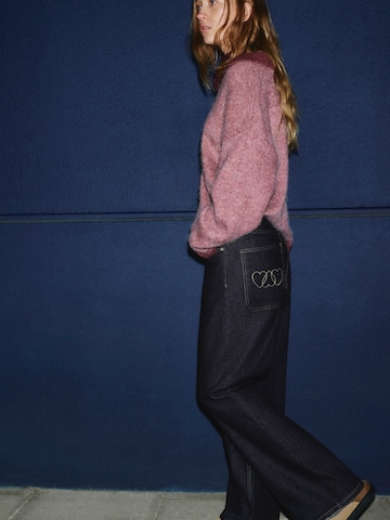 Pull&Bear Bő szár Farmer - kék