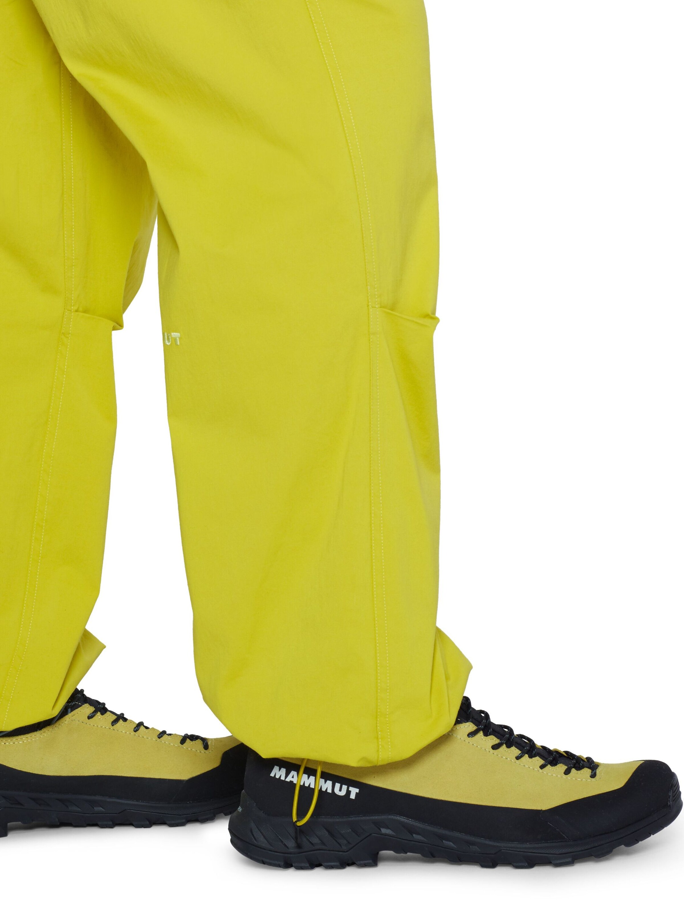 MAMMUT Regular Outdoor Pants in Yellow