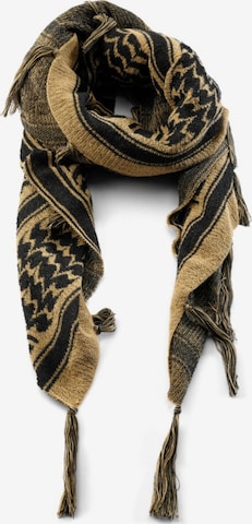 Lucleon Scarf 'Helix' in Beige: front