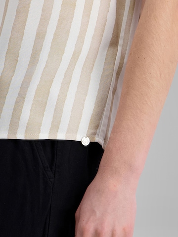 TIMEZONE Oversized Shirt 'Casual' in Beige