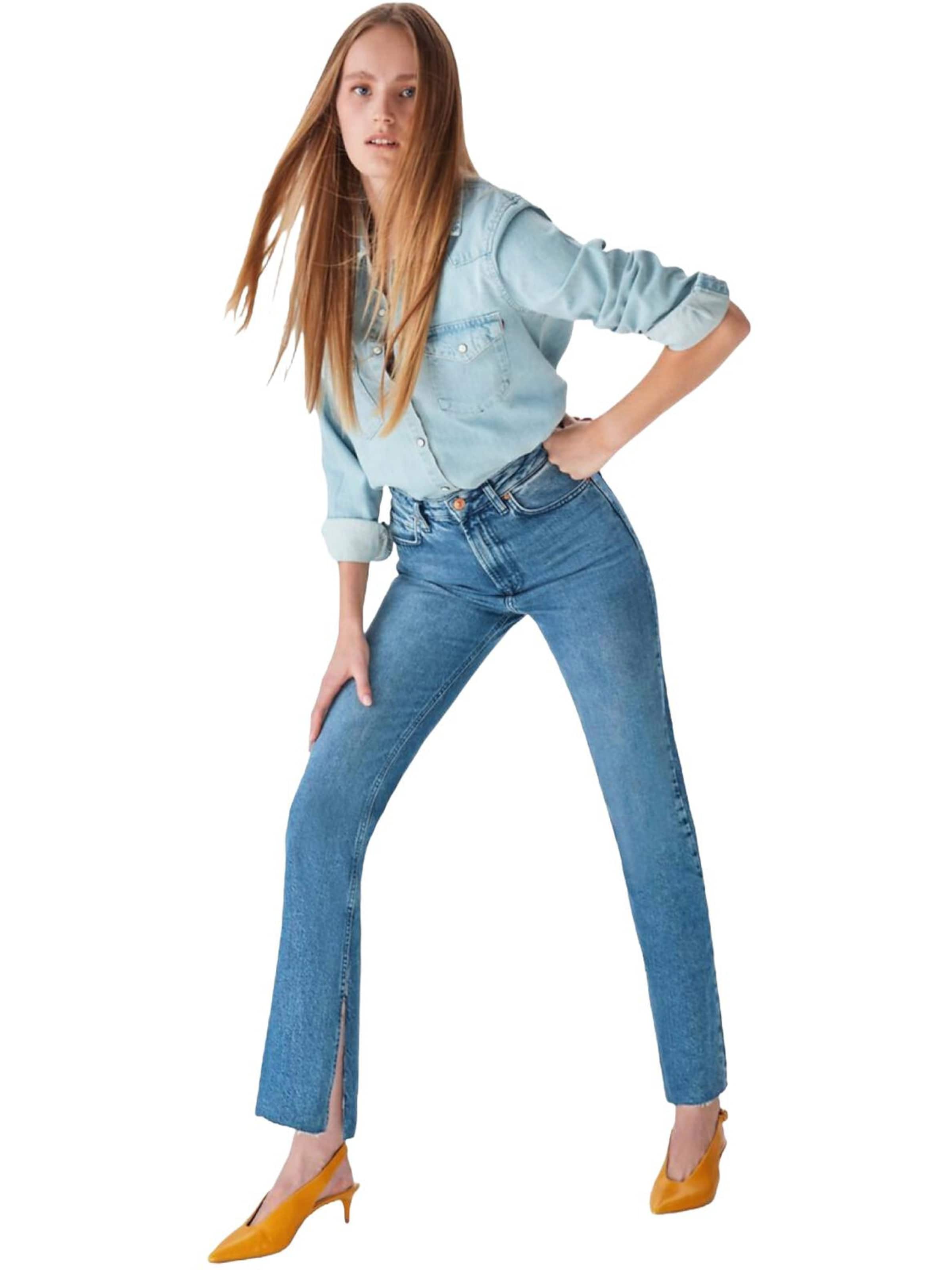 regular Jeans 'LTB Jeans Damen Betiana High Waist Straight Leg Jeanshose' di LTB Jeans in blu
