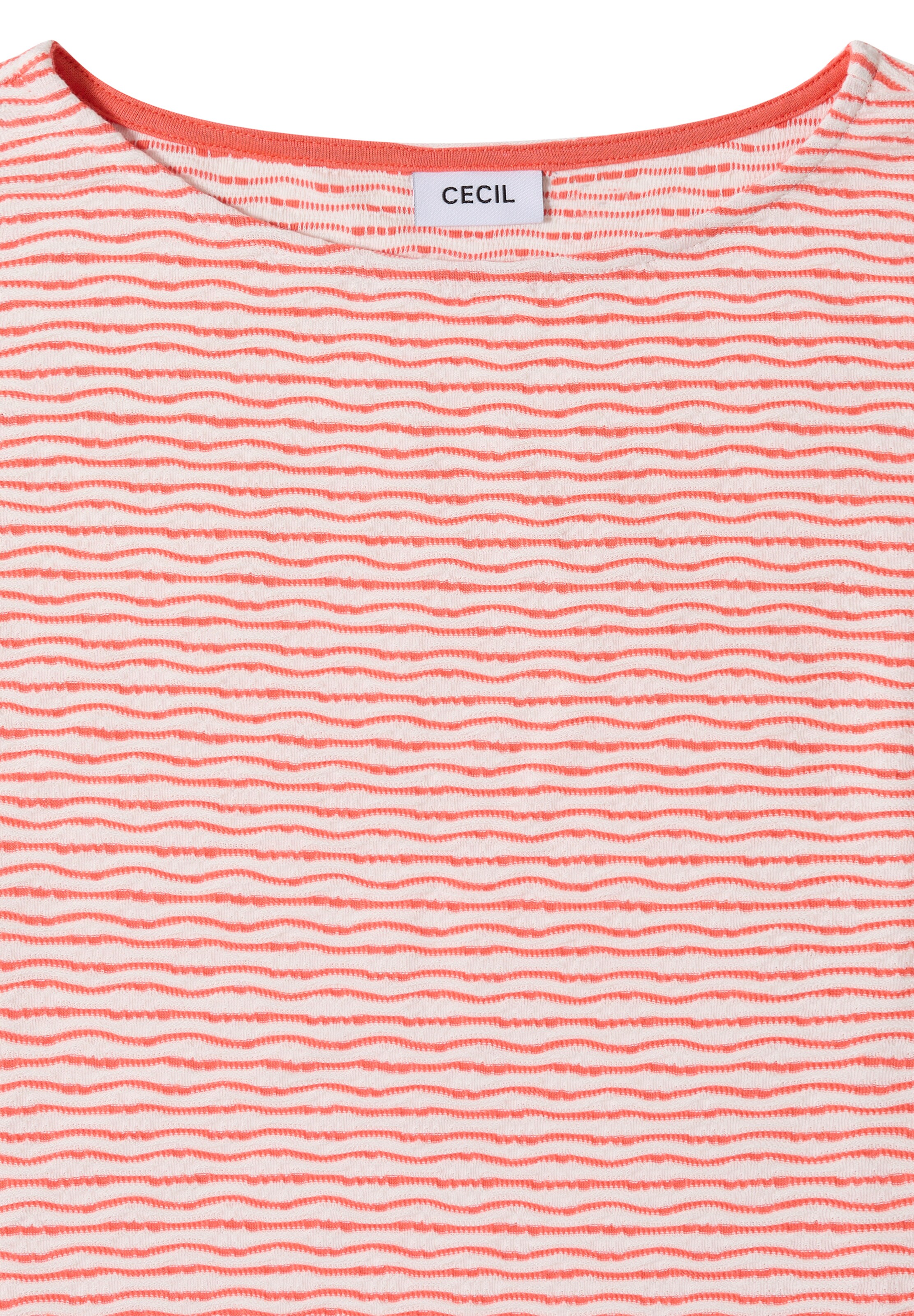CECIL T-Shirt in Orange