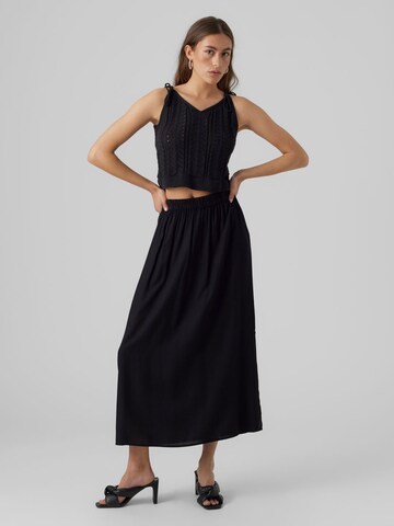 VERO MODA Rok 'Bumpy' in Zwart