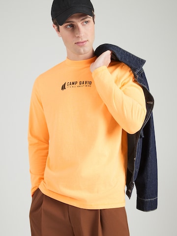 CAMP DAVID Shirt in Orange