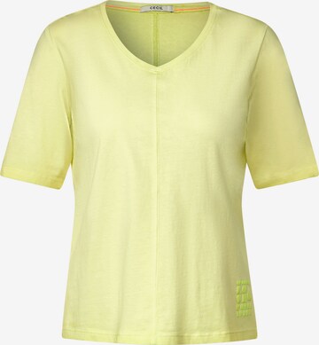 CECIL Shirt in Yellow: front