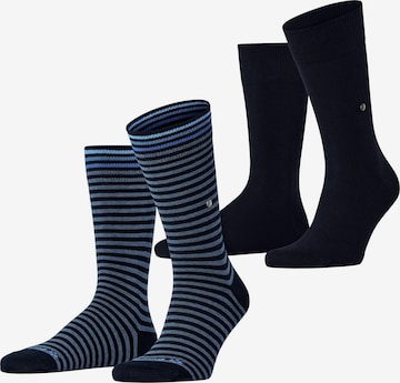 BURLINGTON Socks 'Everyday Stripe 2-Pack' in Blue: front