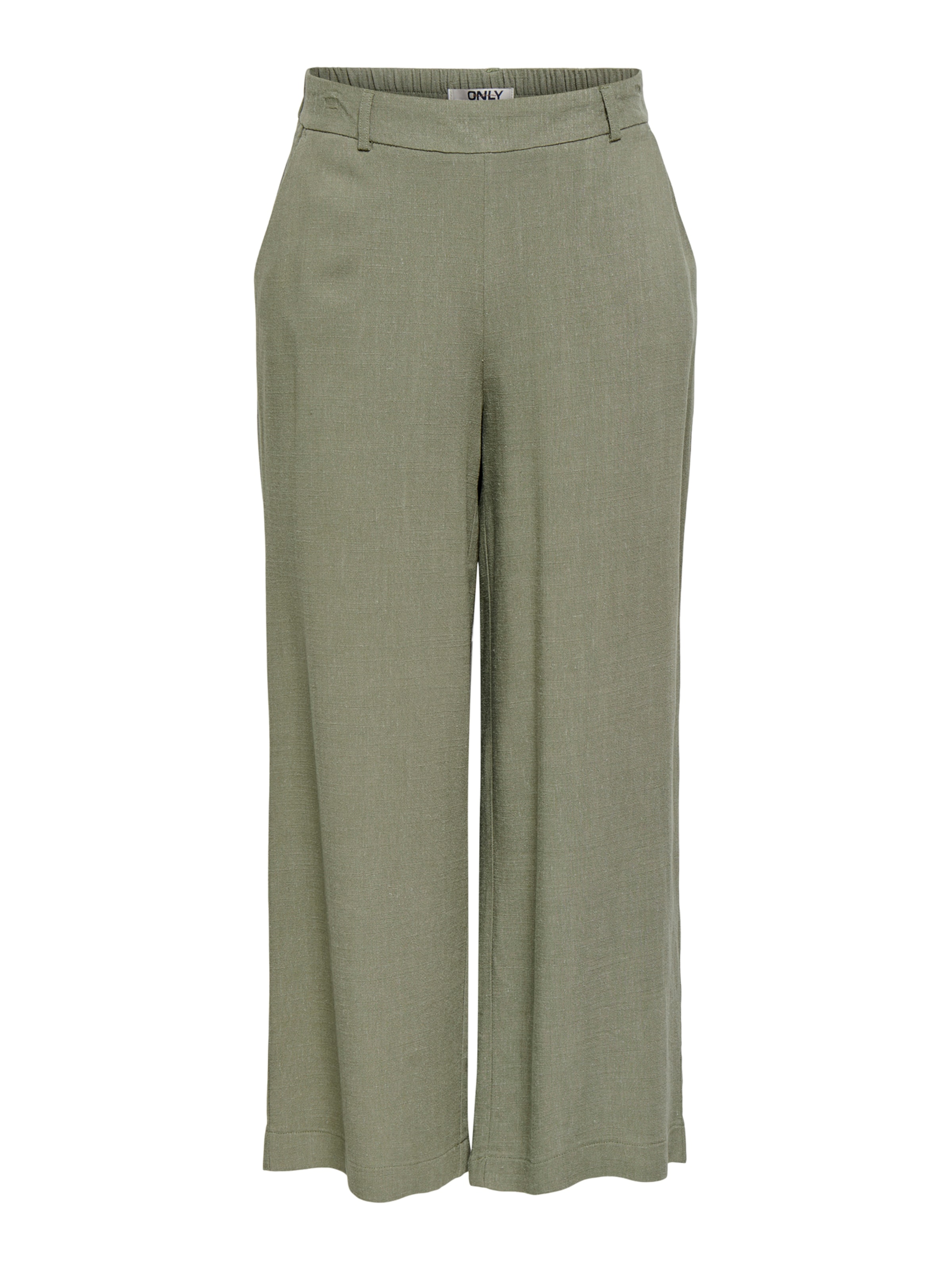 ONLY Wide leg Παντελόνι 'ONLSIESTA' σε πράσινο: μπροστά