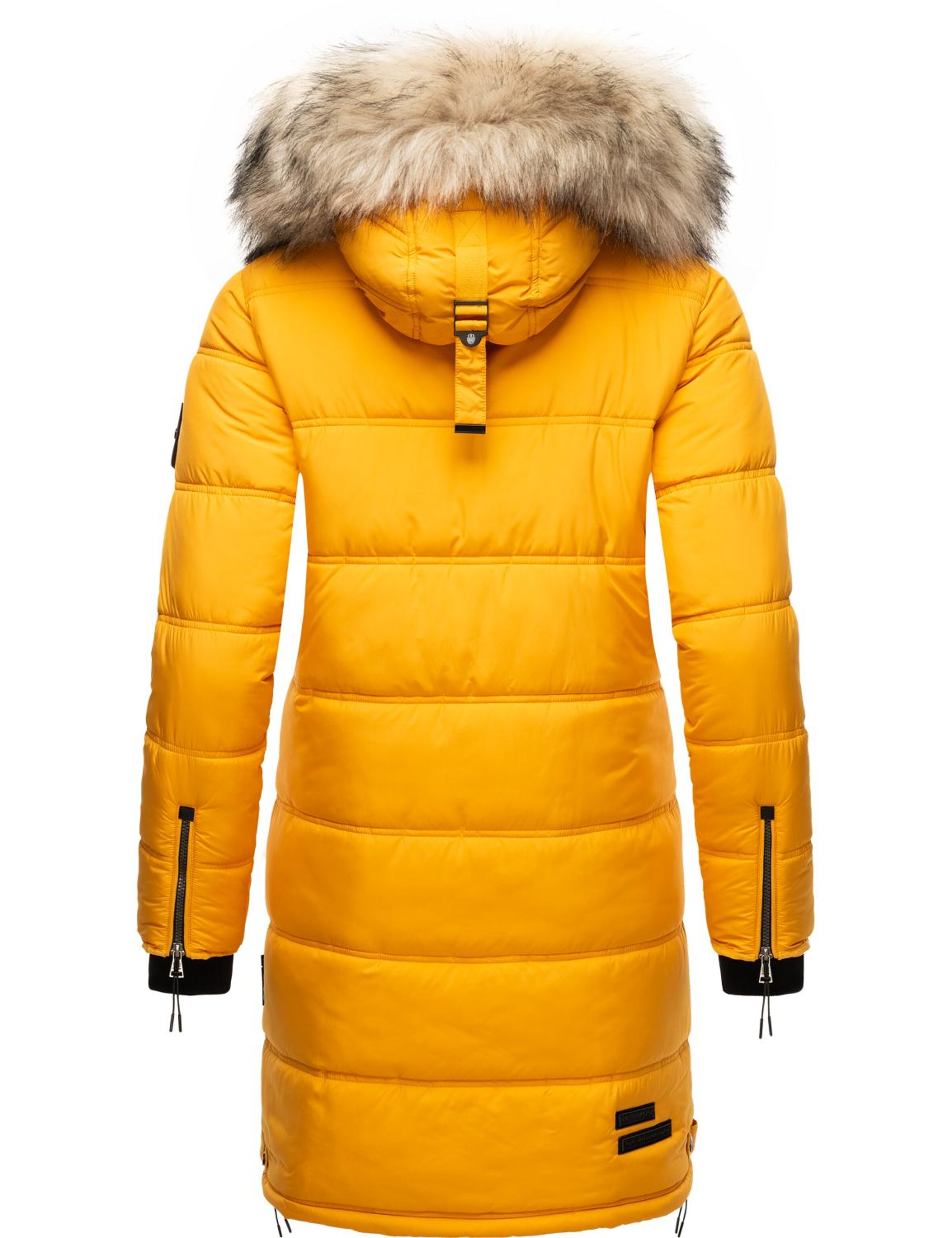 MARIKOO Winter coat 'Chaskaa' in Yellow