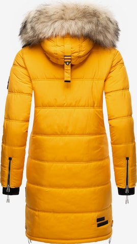 MARIKOO Winter coat 'Chaskaa' in Yellow