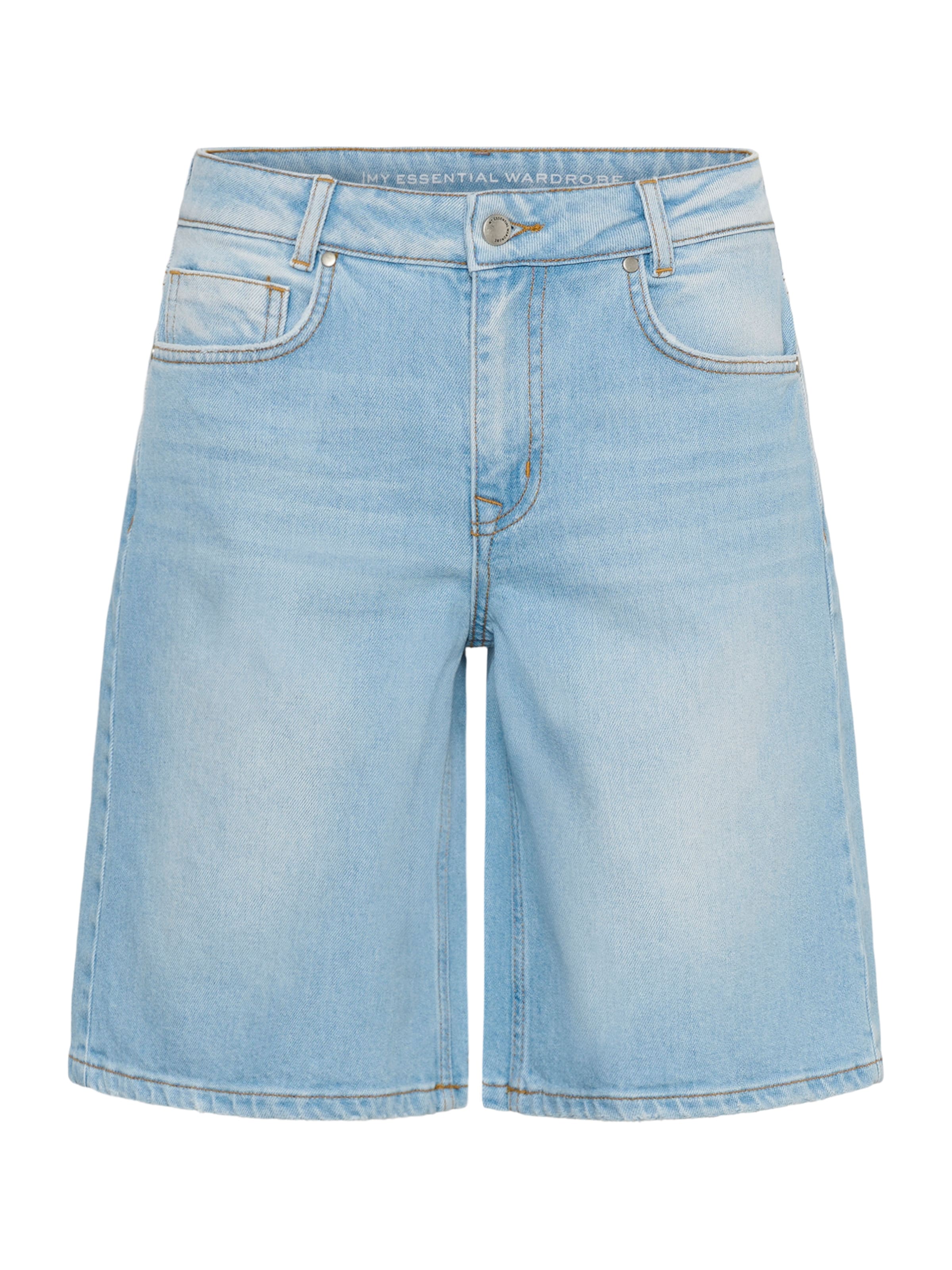 My Essential Wardrobe Szeroka nogawka Jeansy 'MWZita 139' w kolorze niebieski: przód