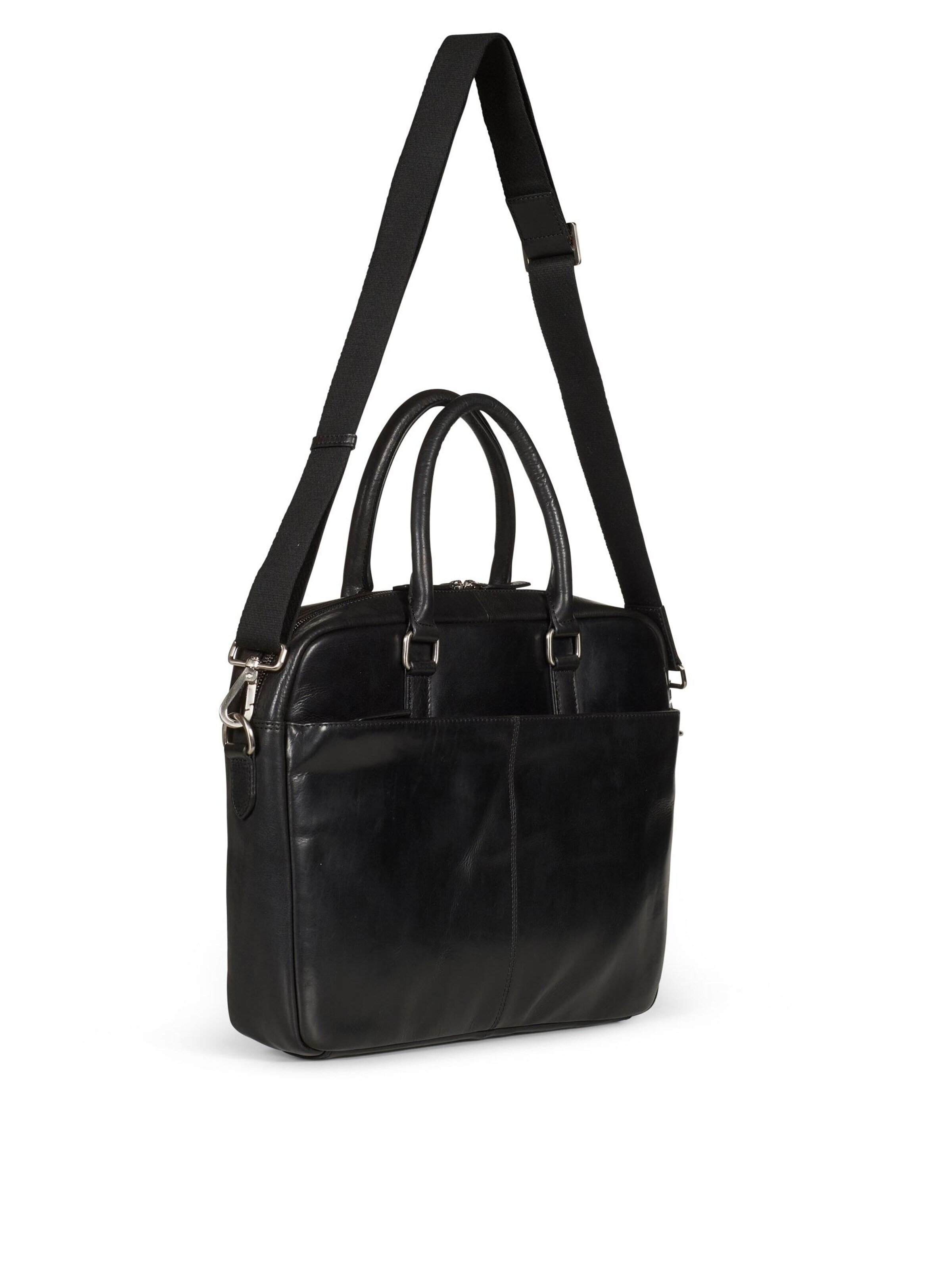 Valigetta ventiquattrore 'Howard Carter Bag Black' di Howard London in nero