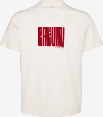 Calvin Klein Shirt in White: front