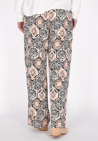 usha FESTIVAL Wide leg Trousers in Black
