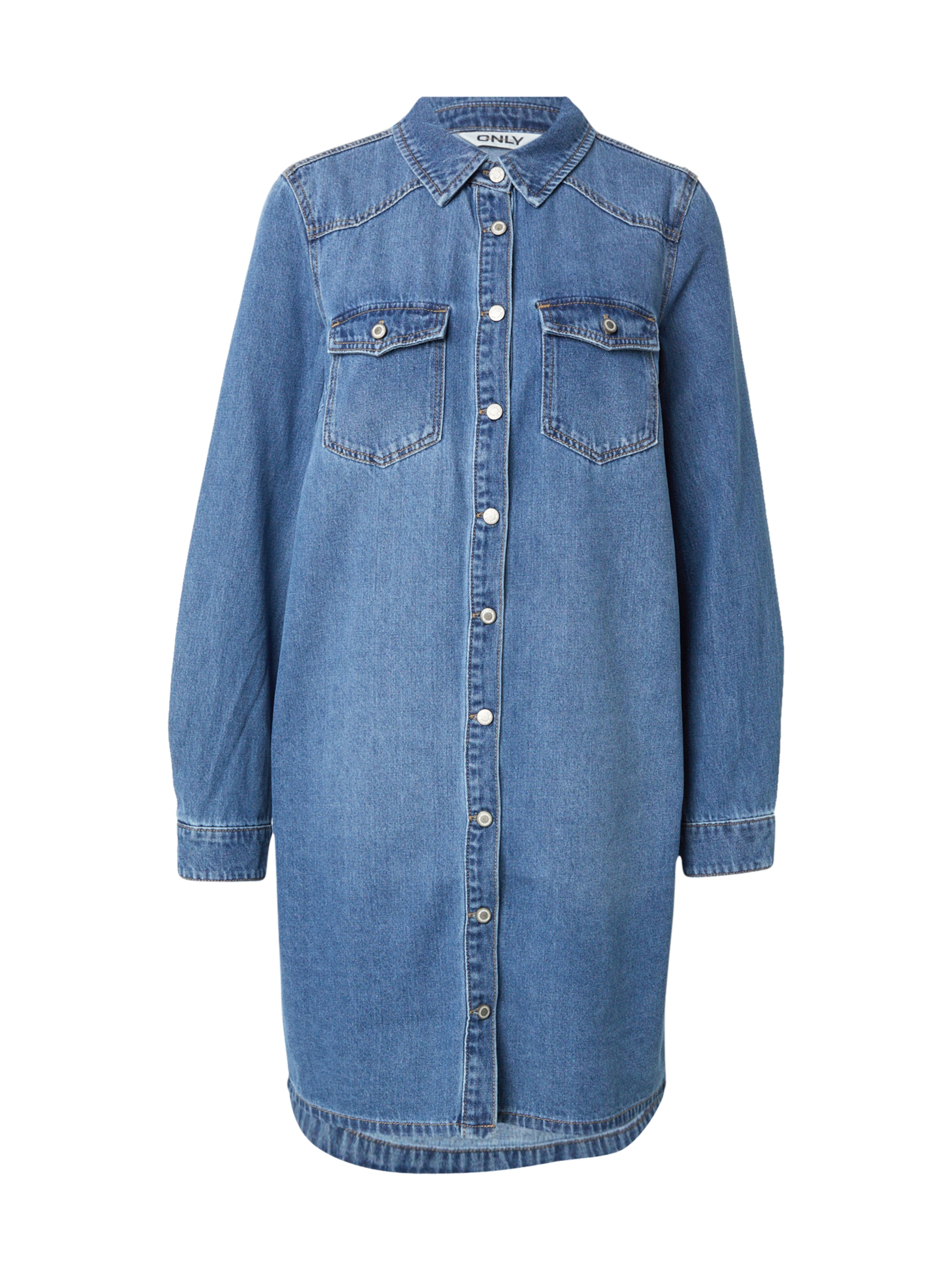 ONLY Shirt Dress 'ONLLisa' in Blue: front