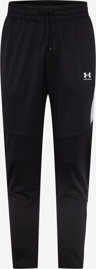 UNDER ARMOUR سروال رياضي بـ أسود / أوف وايت, عرض المنتج