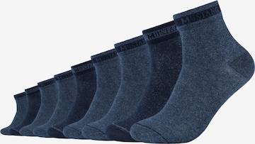 MUSTANG Socken in Blau: Vorderseite