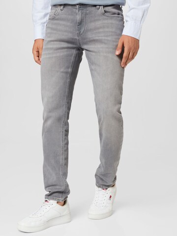 Coupe slim Jean Cars Jeans en gris : devant