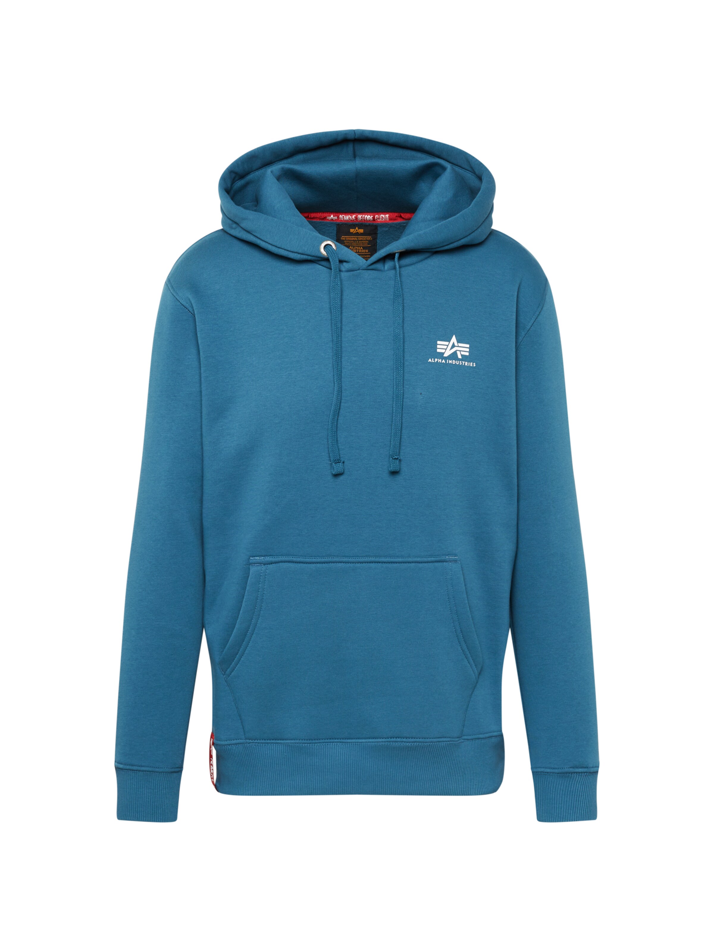 ALPHA INDUSTRIES Bluzka sportowa w kolorze niebieski: przód