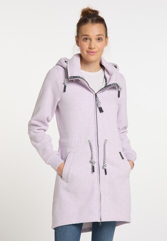 Schmuddelwedda Sweat jacket in Purple: front