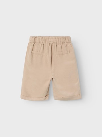 NAME IT Loose fit Pants 'Faher' in Beige